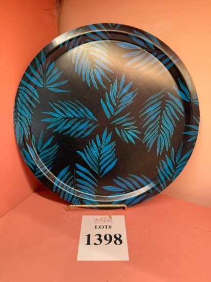 MARISKA MEIJER TRAY (BLUE LEAF)