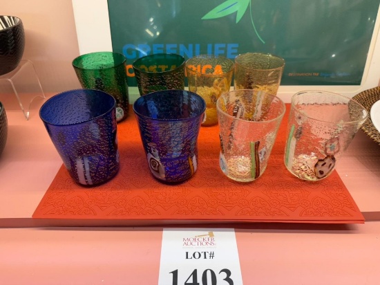 ZAFFERANO GOTO DI MURANO TUMBLERS