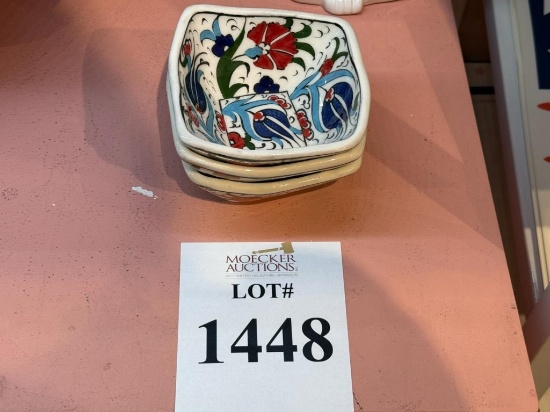 CERAMIC SNACK BOWLS