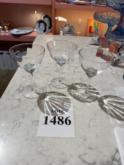 ZODAX MARTINI/COCKTAIL GLASSES
