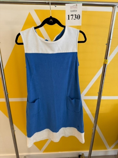 SERGE GUILLOUX MONTE CARLO ROBE DRESS, SIZE L