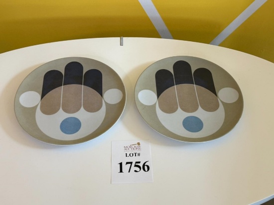 LES OTTOMAN HAMSA DINNER PLATES
