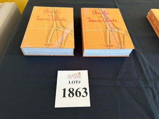 CHRISTO AND JEANNE-CLAUDE 40TH EDITION BOOK