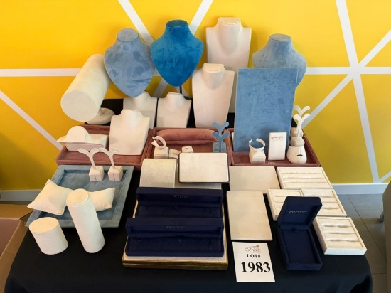 LOT CONSISTING OF (40+/-) JEWELRY DISPLAYS