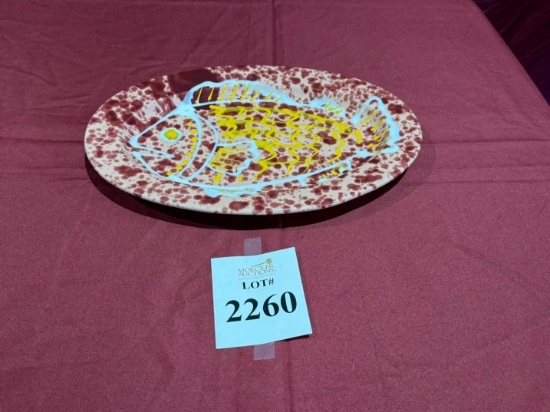 NICOLA FASANO FISH OVAL PLATTER