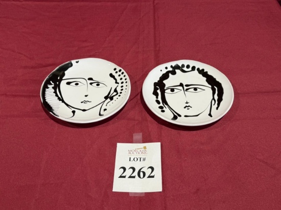 NICOLA FASANO FACE FRUIT PLATES