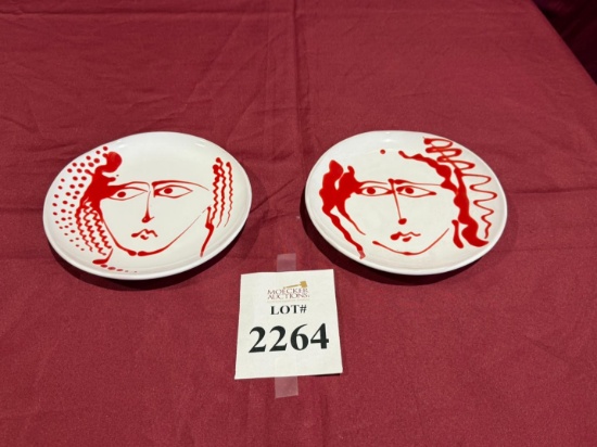 NICOLA FASANO FACE FRUIT PLATES