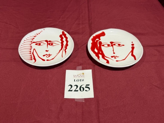 NICOLA FASANO FACE FRUIT PLATES