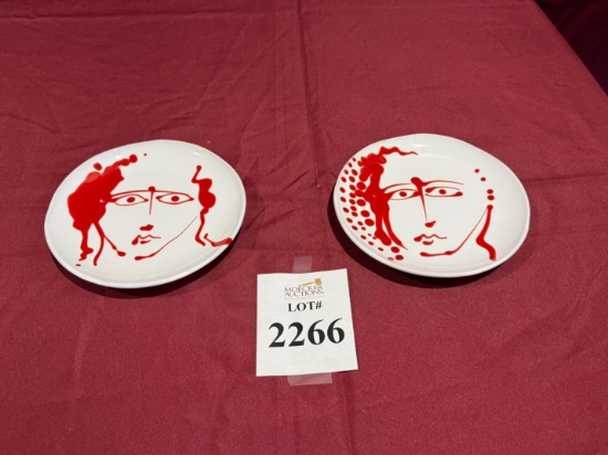 NICOLA FASANO FACE FRUIT PLATES