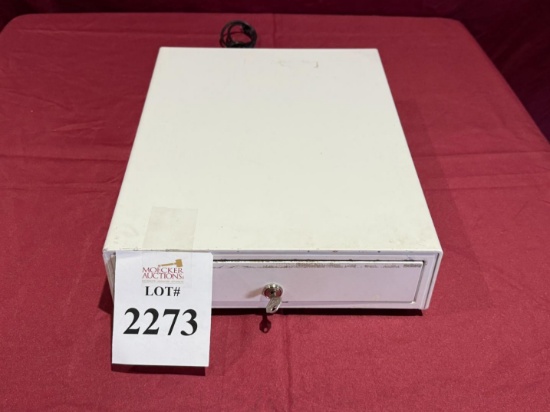 STAR MICRONICS CASH BOX MODEL SMD2-1317WT44 W/ KEY