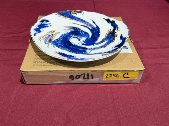 CLASSICS ON ACID IMARI DRAGON DINNER PLATE