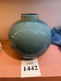 CERAMIC VASE (BLUE)