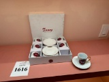 FANCY HOME COLLECTION ESPRESSO COFFEE (6) PCS SET