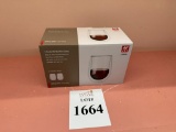 ZWILLING SORRENTO DOUBLE WALL RED WINE GLASSES
