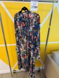 EXQUISE FLOWER PATTERNED DRESS SIZE 12