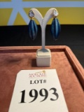 OVAL EBONY EARRINGS