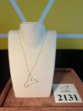 LETTER Y NECKLACE, DIPPED IN 24KT GOLD