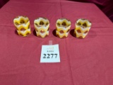 IKAT GOLD YELLOW TUMBLERS