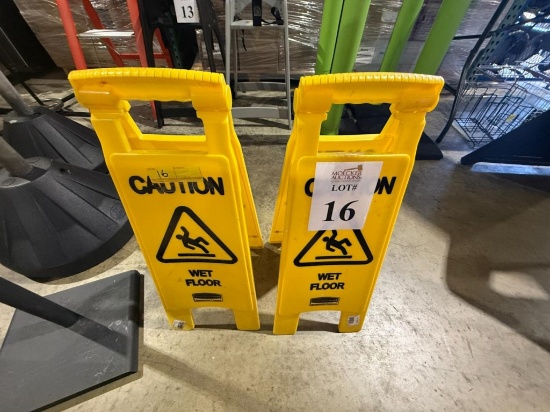 WET FLOOR SIGNS