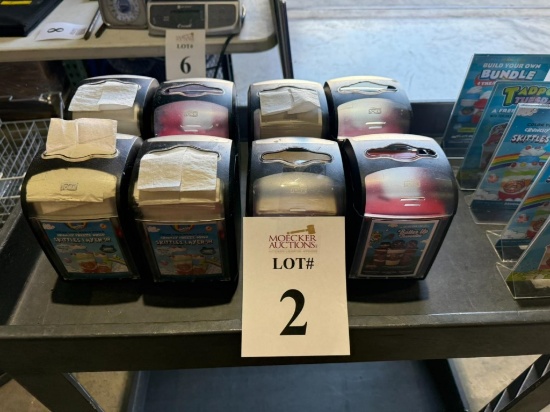 LOT CONSISTING OF TORK NAPKIN DISPENSERS