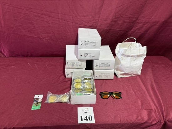 CASES OF SUNGLASSES