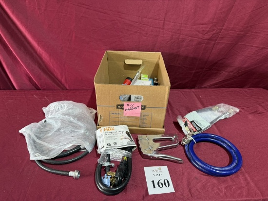 LOT CONSISTING OF ASSORTED HARDWARE AND SUPPLIES