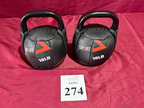 SPART BRAND KETTLE BELLS 10 LB.