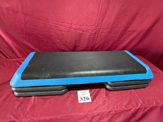 YES4ALL ADJUSTABLE AEROBIC EXERCISE STEP PLATFORM