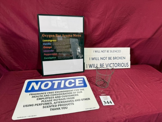 LOT CONSISTING OF ASSORTED ITEMS