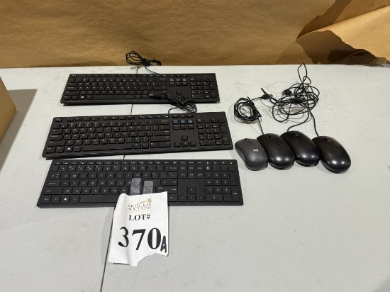 LOT CONSISTING OF WIRED & WIRELESS KEYBOARDS