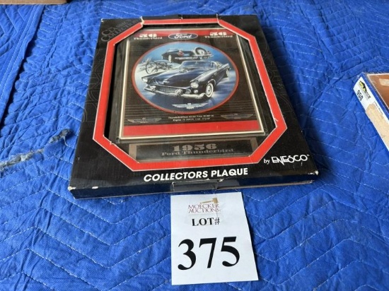 1956 FORD THUNDERBIRD COLLECTORS PLAQUE