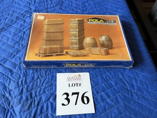 POLA LGB MINIATURE BARRELS AND CRATES