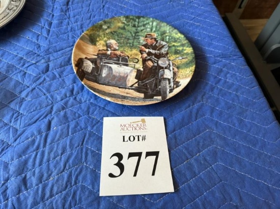 INDIANA JONES COLLECTORS PLATE