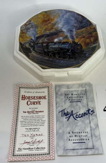 THE HAMILTON COLLECTION LIMITED EDITION PLATE