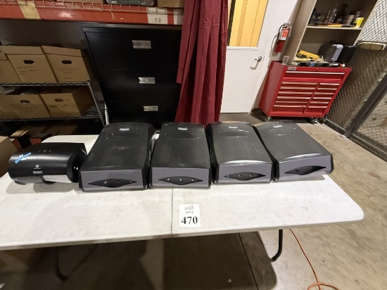 LOT CONSISTING OF ASSORTED NAPKIN DISPENSERS