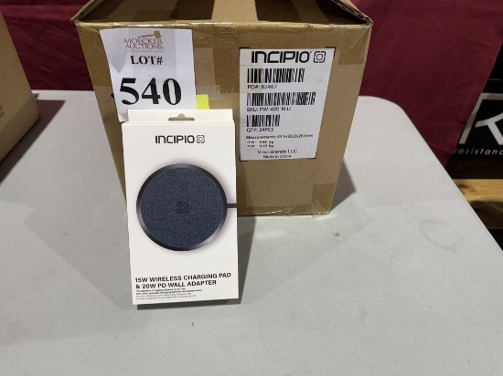 INCIPIO 15W WIRELESS CHARGING PAD (NEW IN BOX)