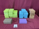 LOT CONSISTING OF ASSORTED YOGA BLOCKS