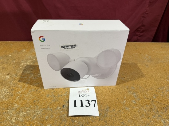 GOOGLE NEST CAM WITH FLOODLIGHT