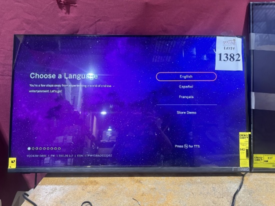 VIZIO 43" 4K QLED SMART TV QUANTUM