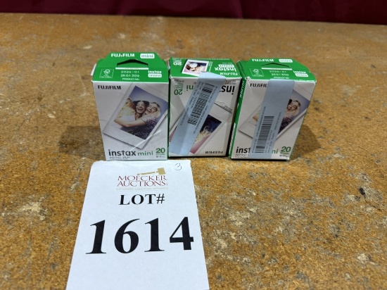 LOT CONSISTING OF (3) FUJIFILM INSTAX MINI
