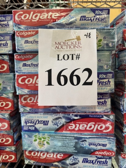 LOT CONSISTING OF (48) COLGATE MAXFRESH TOOTHPASTE