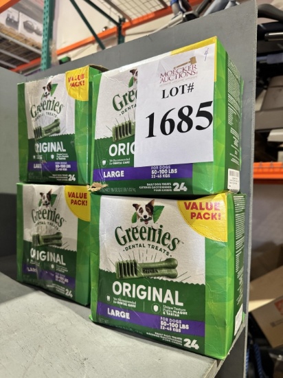 GREENIES DENTAL DOG TREATS
