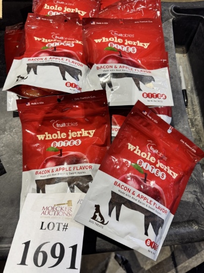FRUITABLES WHOLE JERKY BITES DOG TREATS