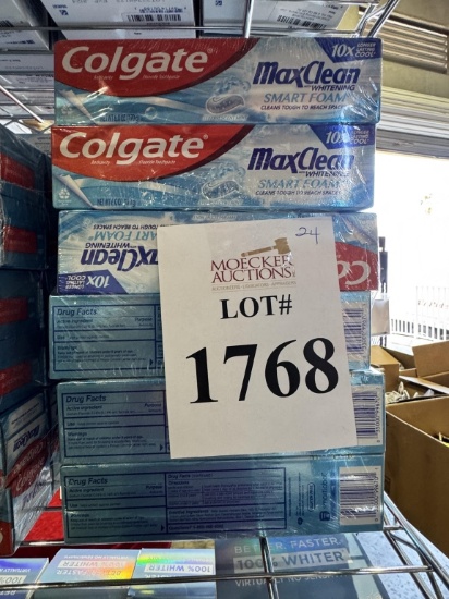 LOT CONSISTING OF (24) COLGATE MAXCLEAN SMART FOAM