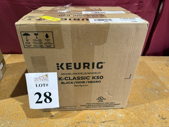 KEURIG K-CLASSIC K50 COFFEE MAKER (BLACK)