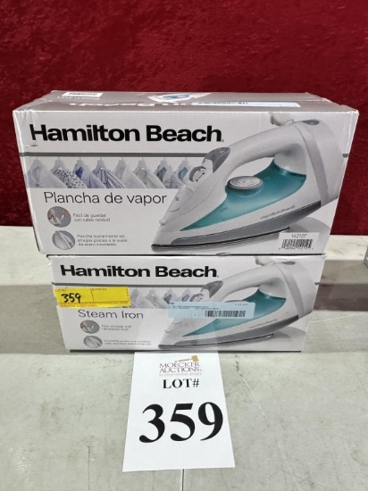 HAMILTON BEACH STREAM IRONS MODEL 14212F