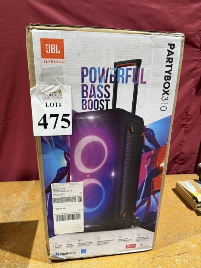 JBL POWERFUL BASS BOOST PARTY BOX 310