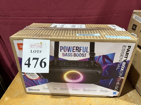 JBL POWERFUL BASS BOOST PARTY BOX ON-THE-GO