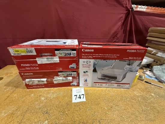 CANON PIXMA TS3722 WIRELESS ALL-IN-ONE PRINTERS