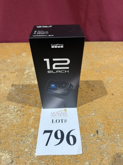 GOPRO HERO 12 BLACK HYPERSMOOTH 6.0, NEW/SEALED